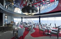 MSC Divina - MSC Cruises - jídelní stoly a moderní osvětlení