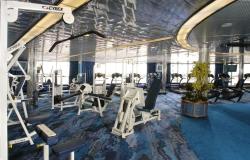 MS Oosterdam - Holland America Line - fitness centrum na lodi