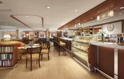 Seabourn Encore - Seabourn Cruise Line - společenská místnost Seabourn Square s pohledem na bar