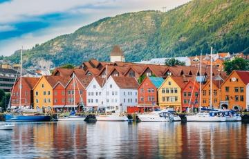 Přístav Bergen, Norsko