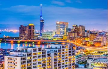 Přístav Fukuoka, Japonsko