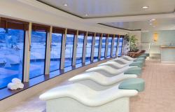 Norwegian Jewel - Norwegian Cruise Lines - wellness centrum s výhledem ven