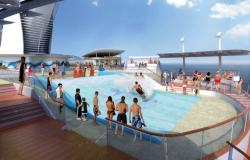 Freedom of the Seas - Royal Caribbean International - zóna surfování na lodi