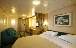 Freedom of the Seas - Royal Caribbean International - kajuta s uměleckým obrazem na stěně