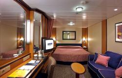 Jewel of the Seas - Royal Caribbean International - vnitřek kajuty