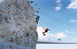 Jewel of the Seas - Royal Caribbean International - horolezecká stěna