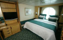 Liberty of the Seas - Royal Caribbean International - luxusní kajuta s výhledem z lodi