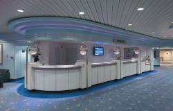 Majesty of the Seas - Royal Caribbean International - recepce na lodi