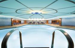 Costa Victoria - Costa Cruises - detail schůdku u tureckých lázních